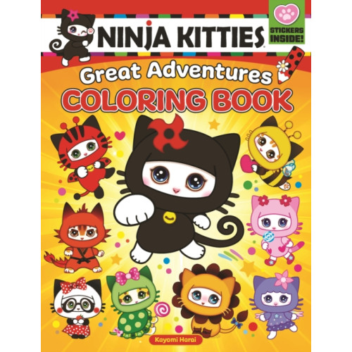 Fox Chapel Publishing Ninja Kitties Great Adventures Coloring Book (häftad)