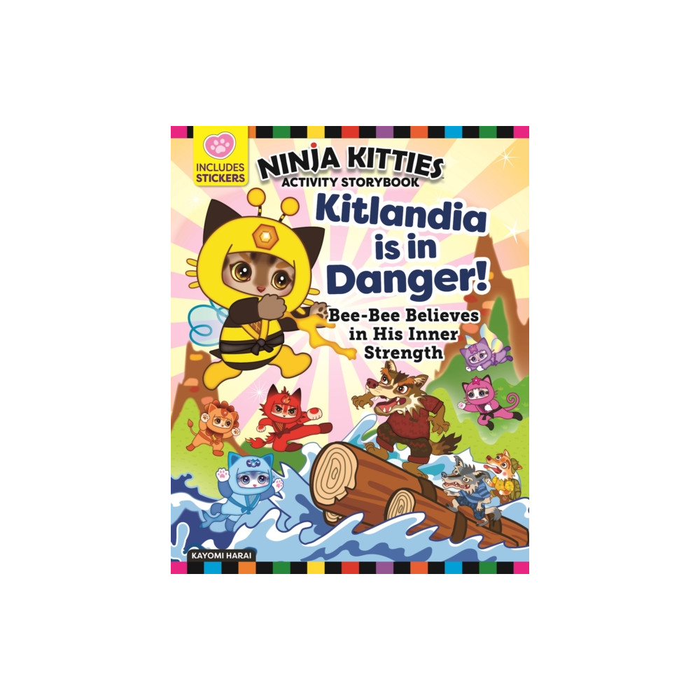 Produktbild för Ninja Kitties Kitlandia is in Danger! Activity Storybook (häftad, eng)