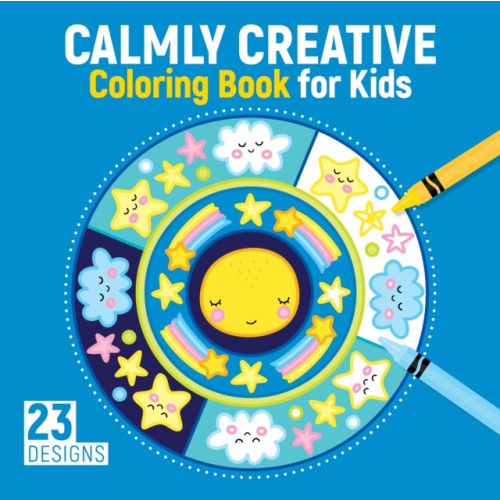 Fox Chapel Publishing Calmly Creative Coloring Book for Kids (häftad)