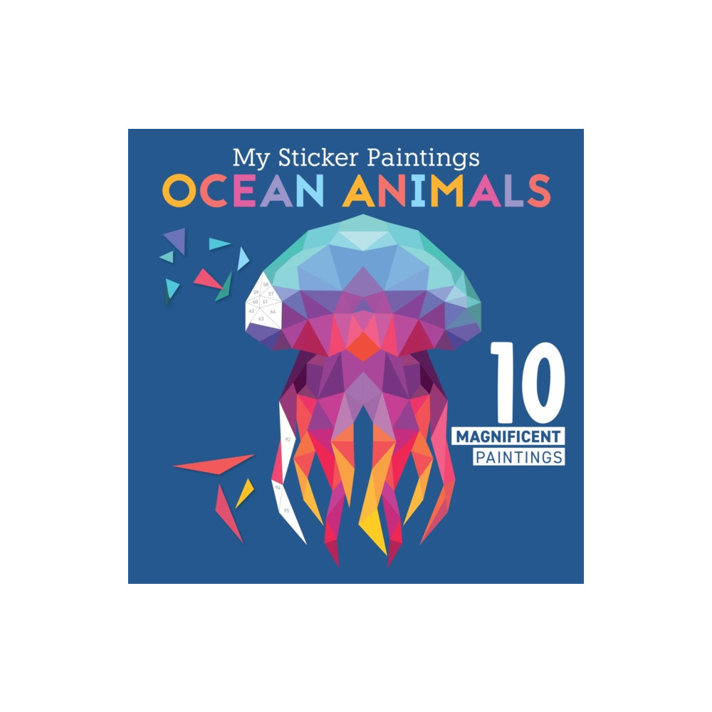 Produktbild för My Sticker Paintings: Ocean Animals (häftad, eng)