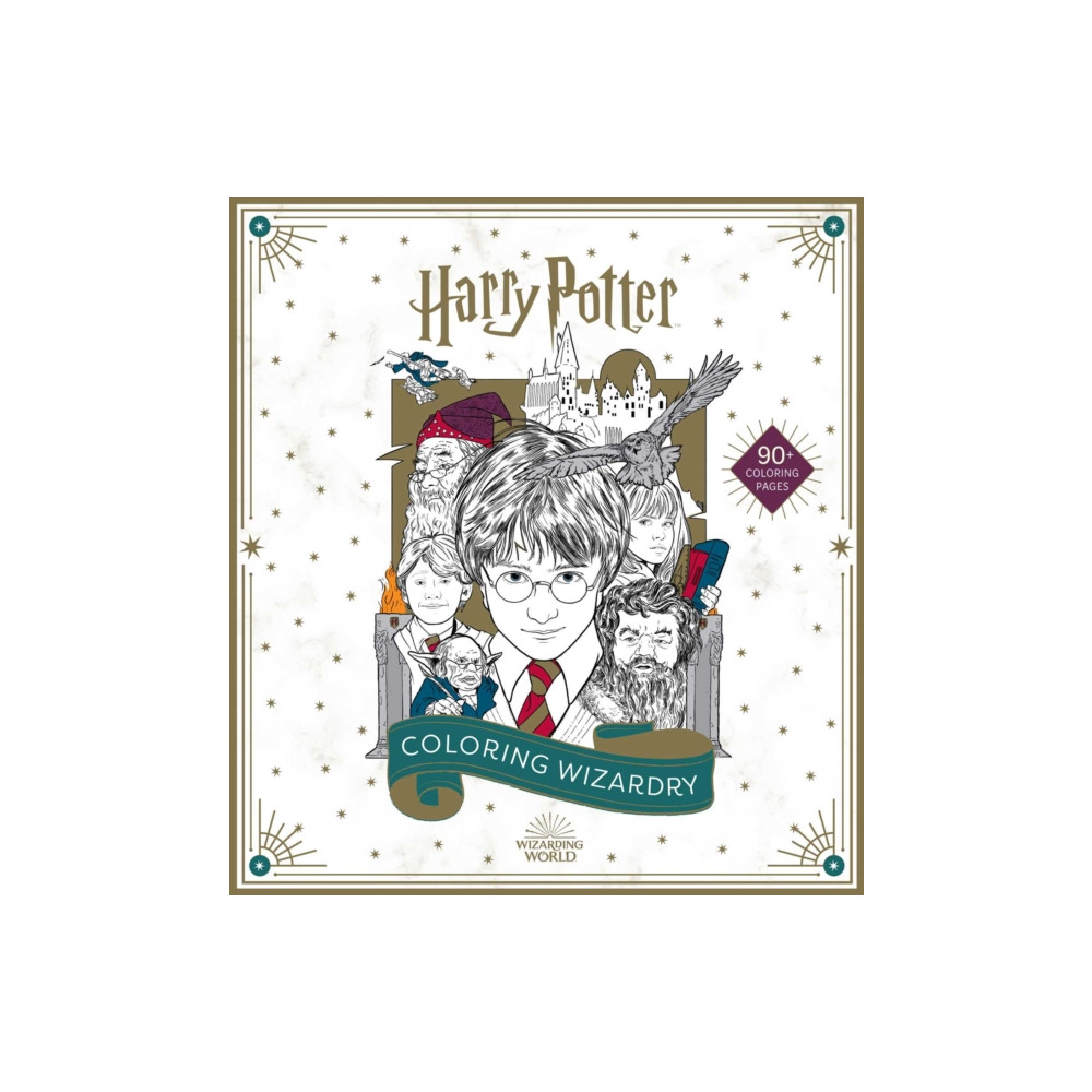 Produktbild för Harry Potter: Coloring Wizardry (häftad, eng)