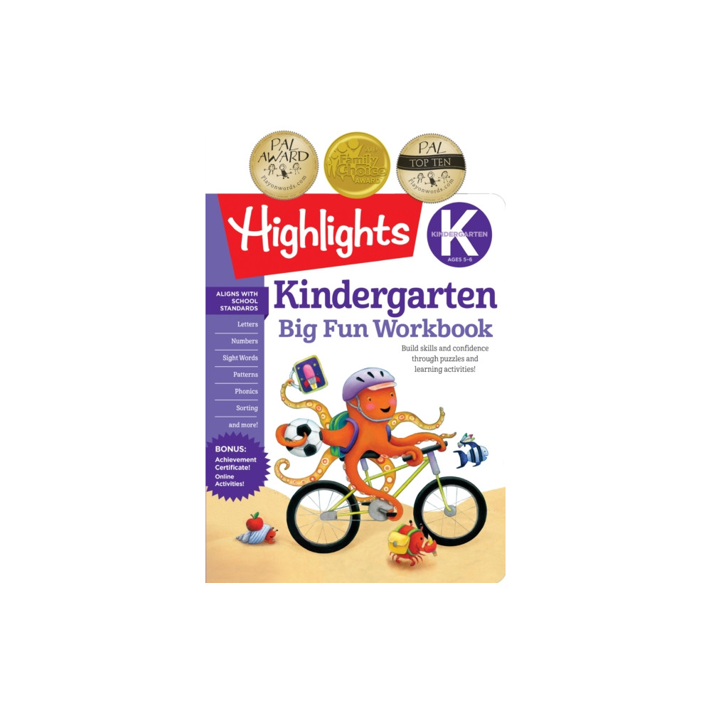 Produktbild för Kindergarten Big Fun Workbook (häftad, eng)