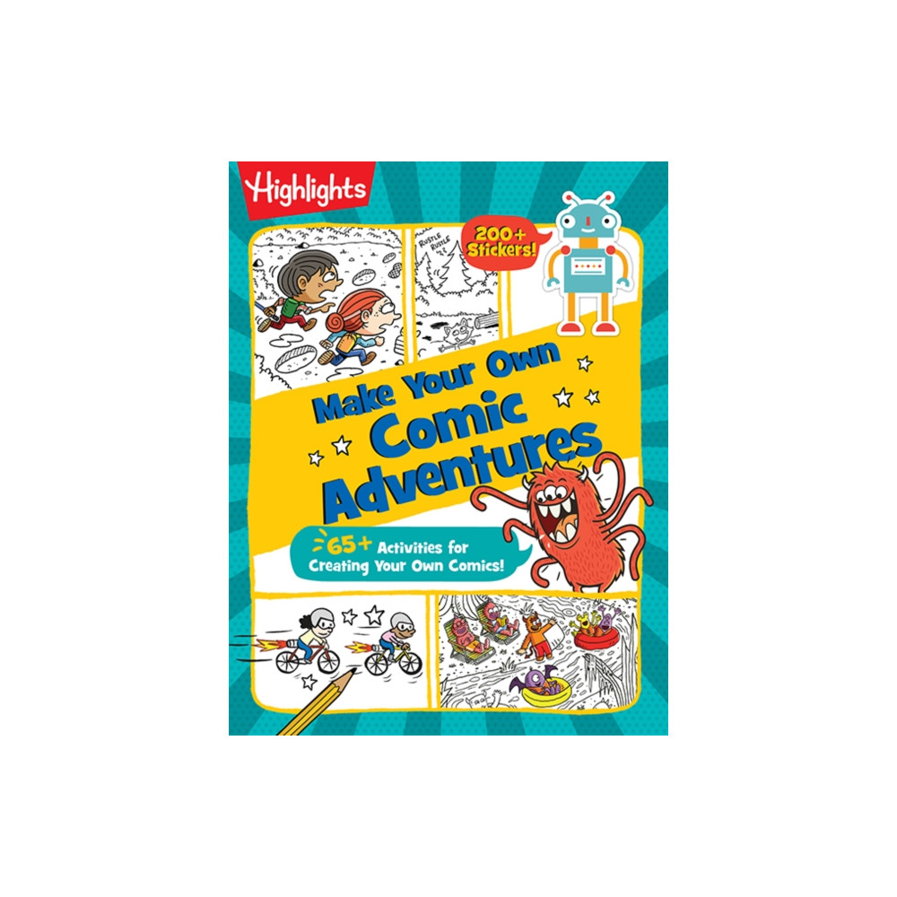 Produktbild för Make Your Own Comic Adventures (häftad, eng)