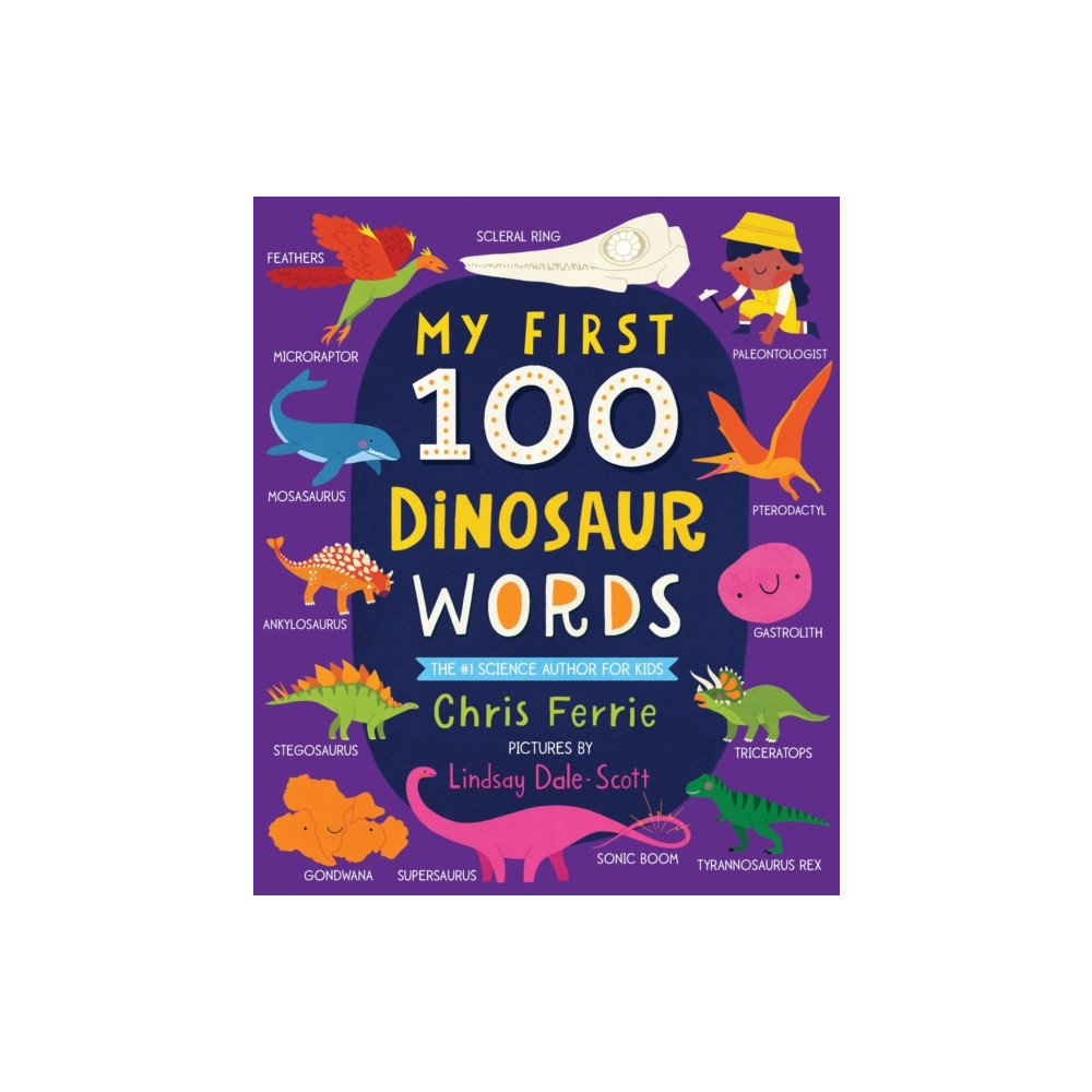 Produktbild för My First 100 Dinosaur Words (bok, board book, eng)