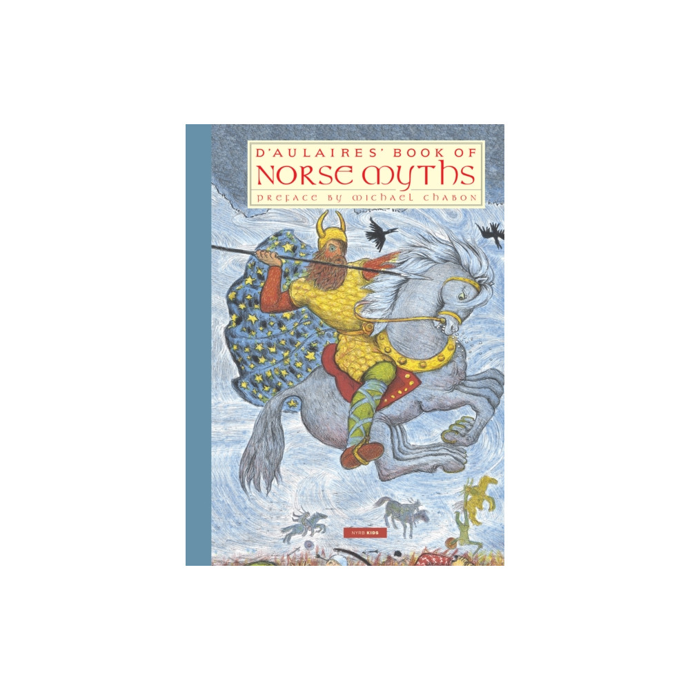 Produktbild för D'Aulaires' Book of Norse Myths (häftad, eng)