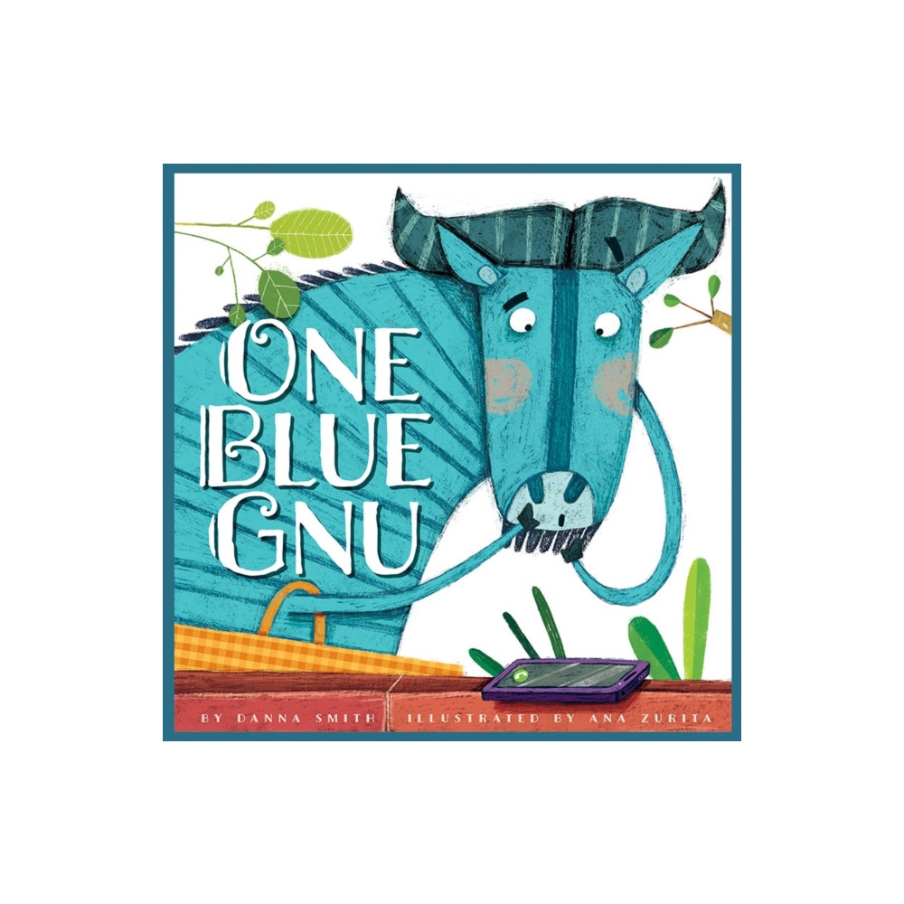 Produktbild för One Blue Gnu (häftad, eng)