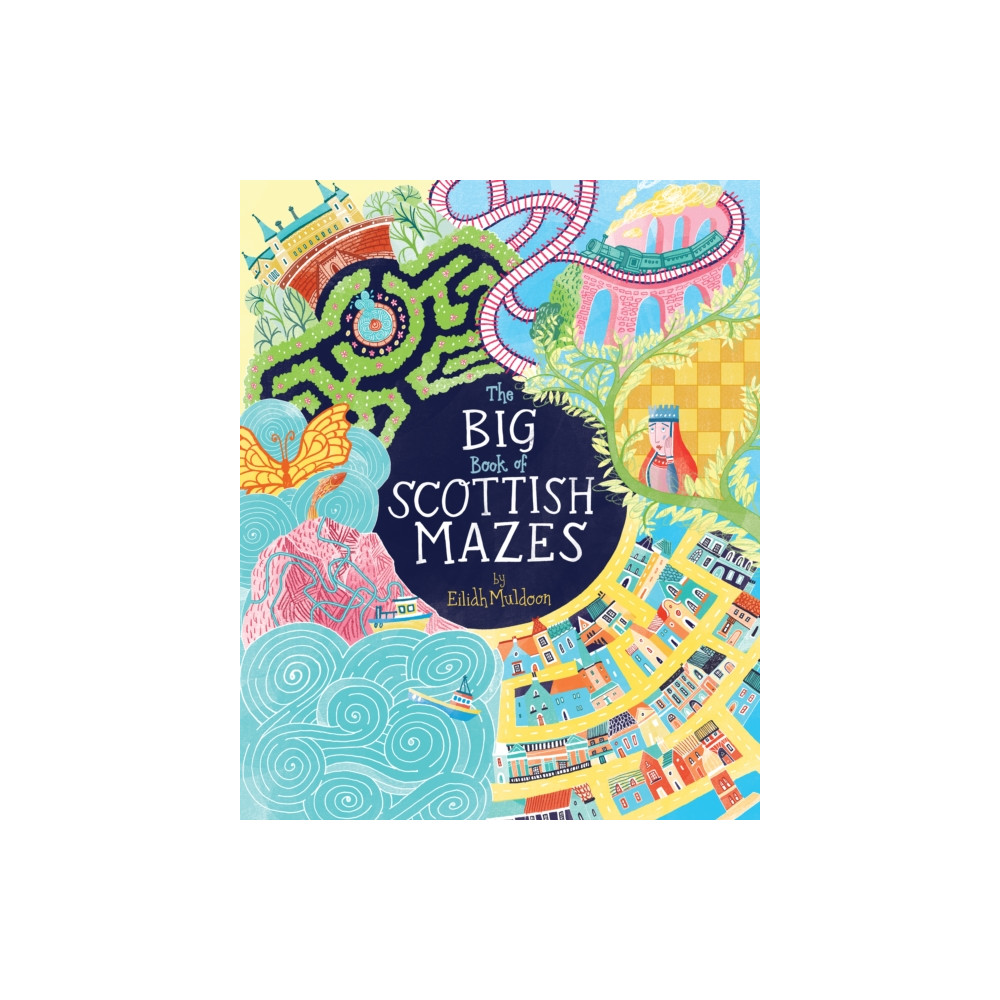 Produktbild för The Big Book of Scottish Mazes (häftad, eng)