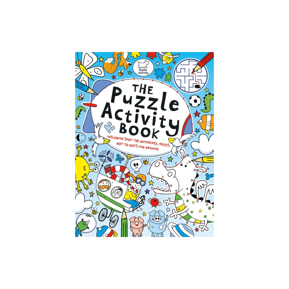 Produktbild för The Puzzle Activity Book (häftad, eng)