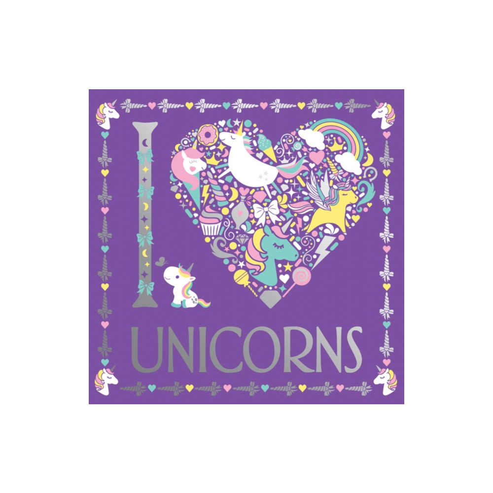 Produktbild för I Heart Unicorns (häftad, eng)