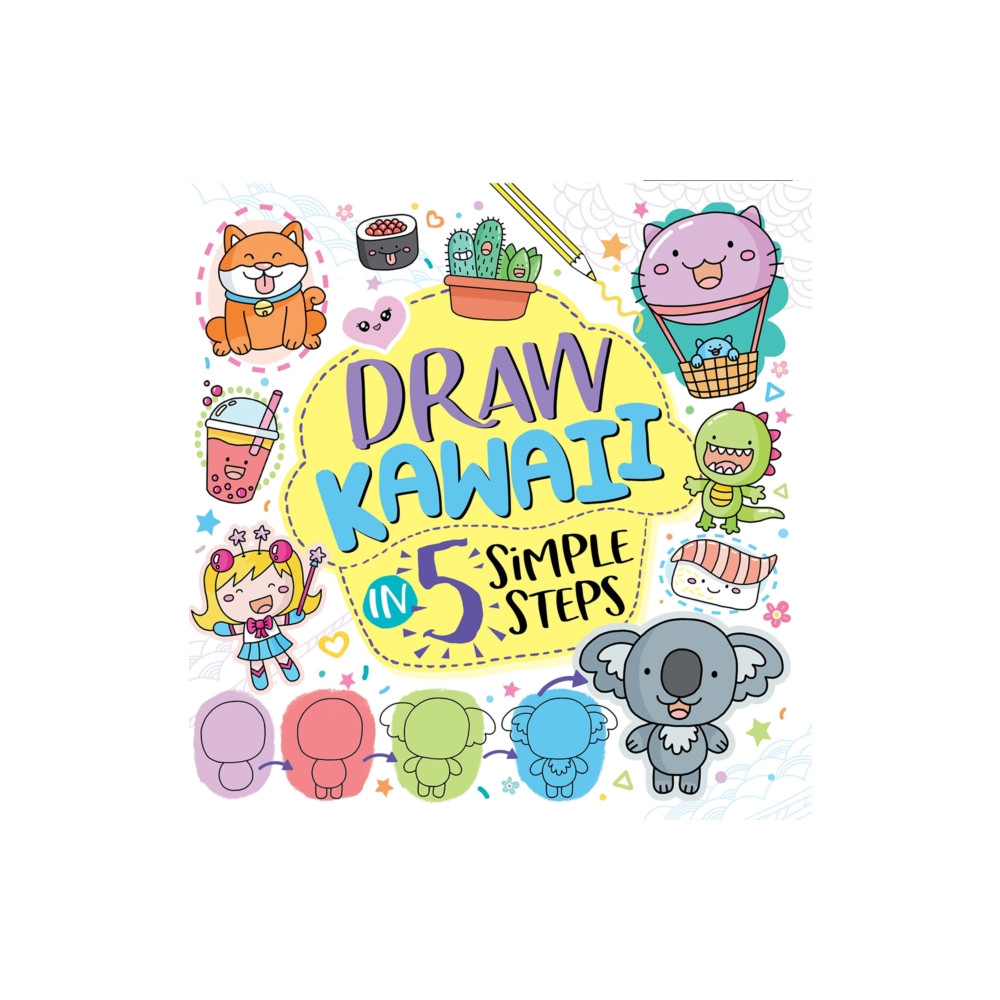 Produktbild för Draw Kawaii in Five Simple Steps (häftad, eng)