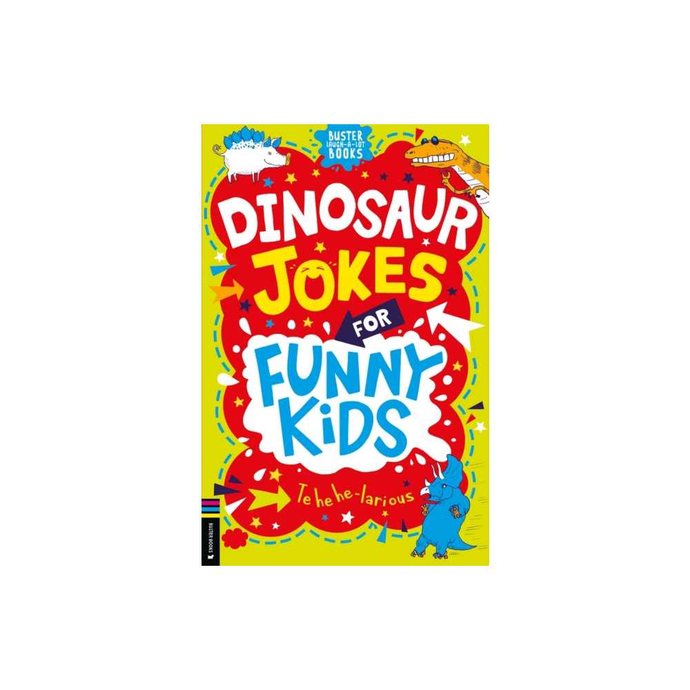 Produktbild för Dinosaur Jokes for Funny Kids (häftad, eng)