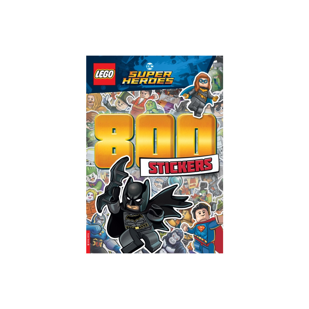 Produktbild för LEGO® DC Super Heroes™: 800 Stickers (häftad, eng)