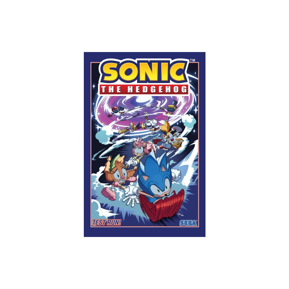 Produktbild för Sonic The Hedgehog, Vol. 10: Test Run! (häftad, eng)