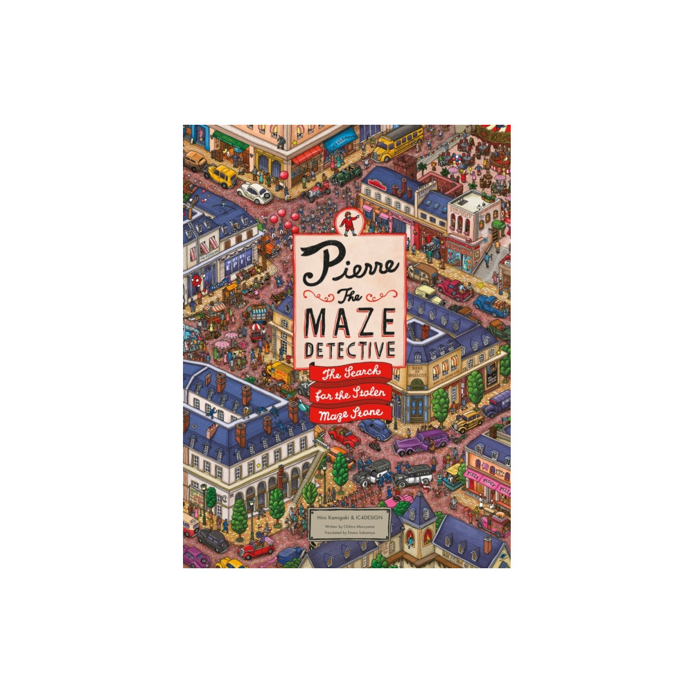 Produktbild för Pierre the Maze Detective (inbunden, eng)