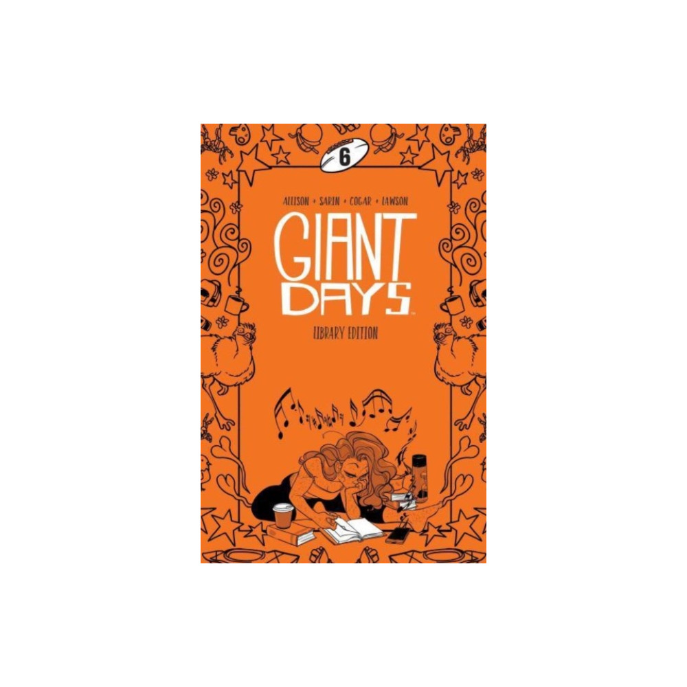 Produktbild för Giant Days Library Edition Vol. 6 (inbunden, eng)