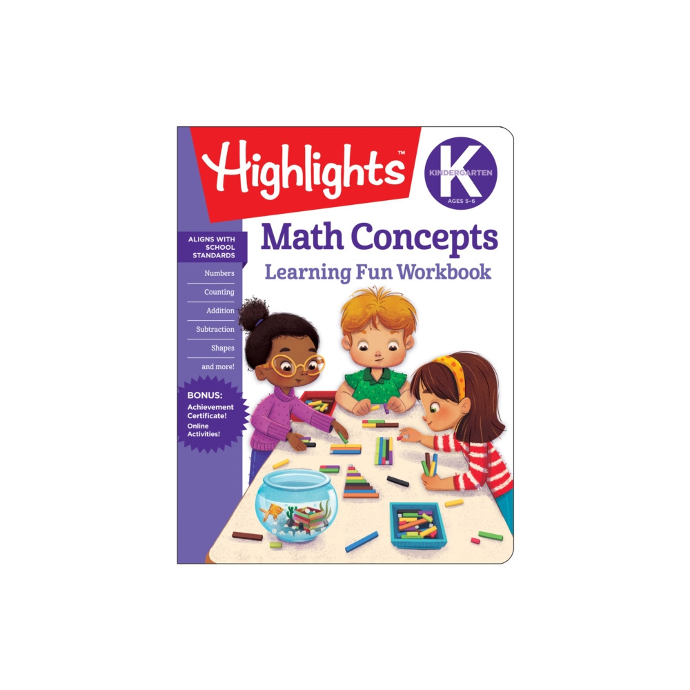 Produktbild för Kindergarten Math Concepts (häftad, eng)