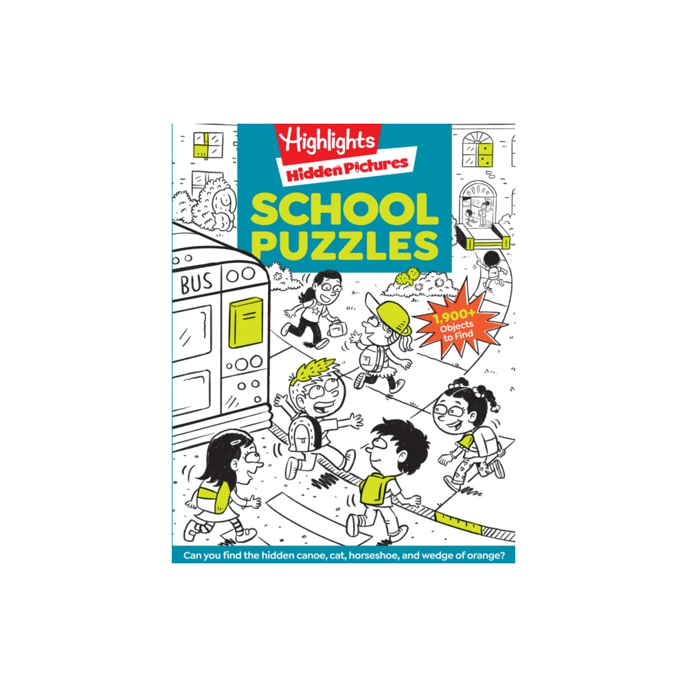 Produktbild för School Puzzles (häftad, eng)