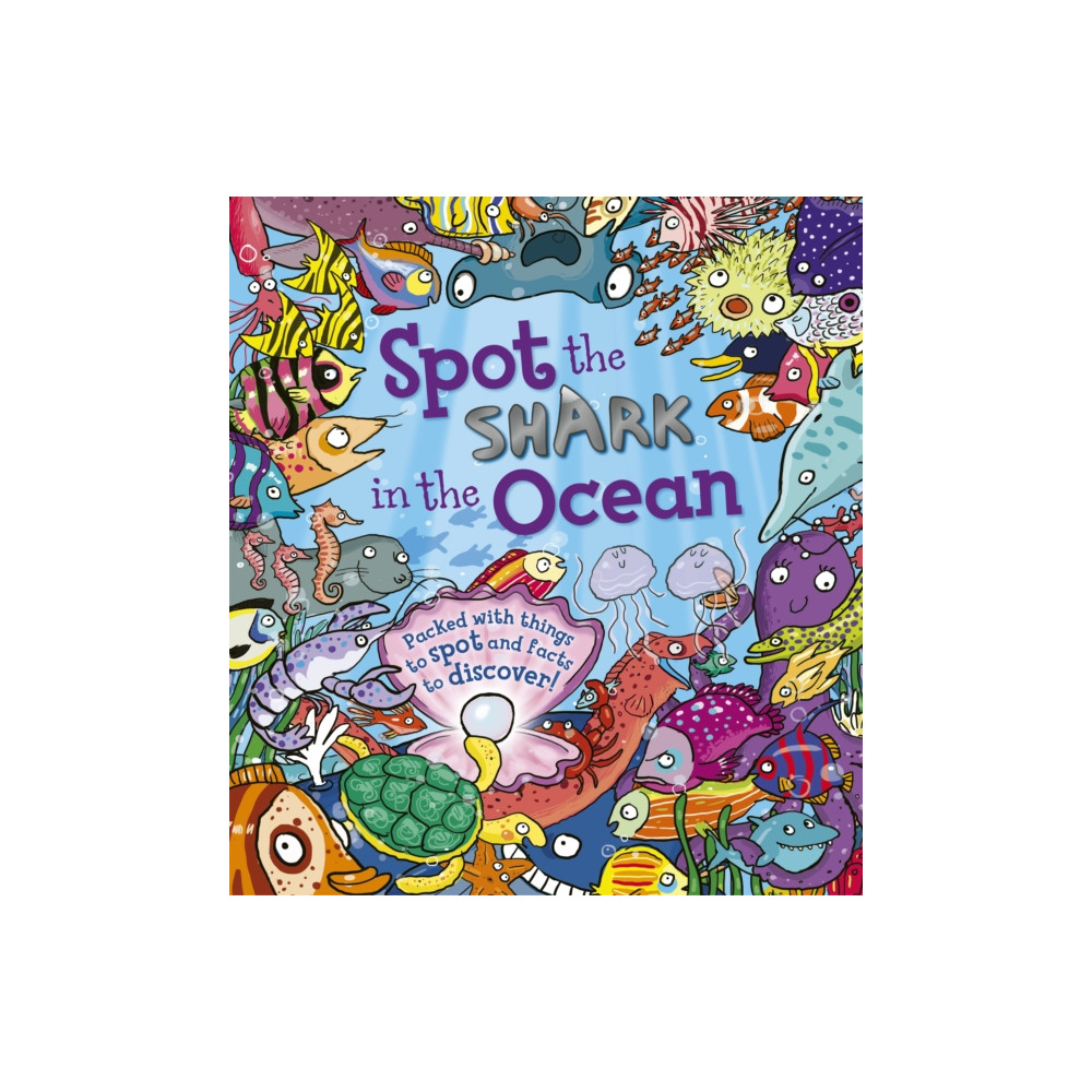 Produktbild för Spot the Shark in the Ocean (häftad, eng)
