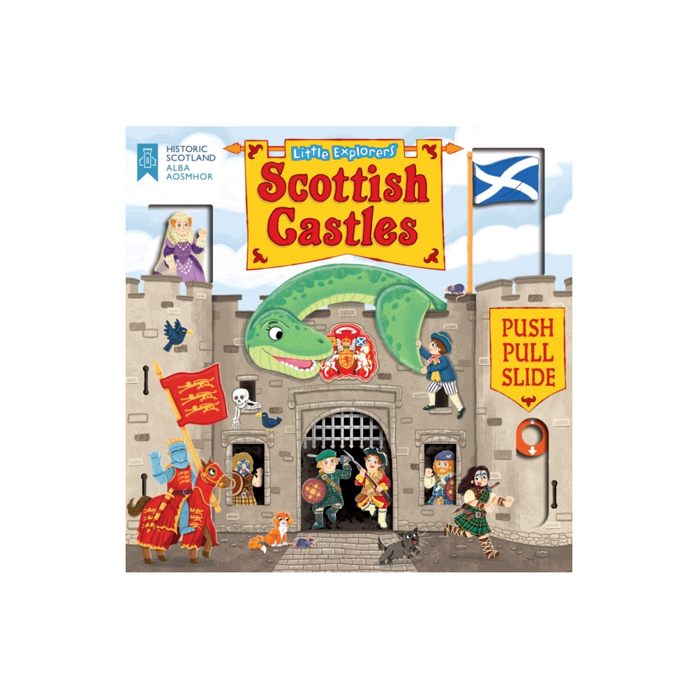 Produktbild för Little Explorers: Scottish Castles (Push, Pull and Slide) (bok, board book, eng)