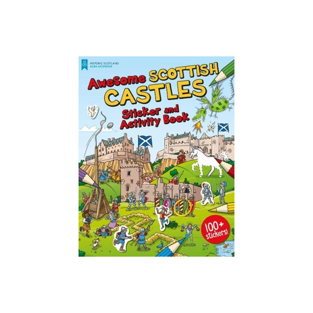 Produktbild för Awesome Scottish Castles (häftad, eng)