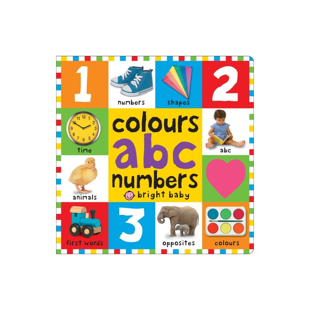 Produktbild för Colours ABC Numbers (inbunden, eng)