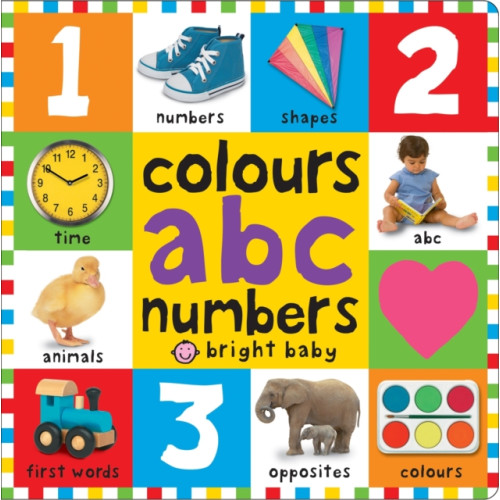 Priddy Books Colours ABC Numbers (inbunden, eng)
