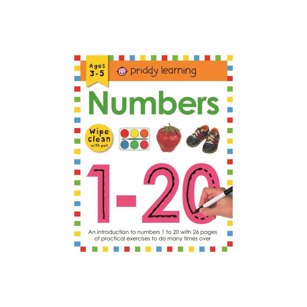 Produktbild för Numbers 1-20 (bok, spiral, eng)