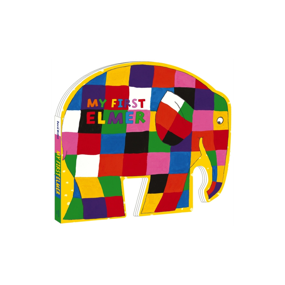 Produktbild för My First Elmer (bok, board book, eng)