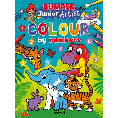 Award Publications Ltd Junior Artist Bumper Colour By Numbers (häftad, eng)