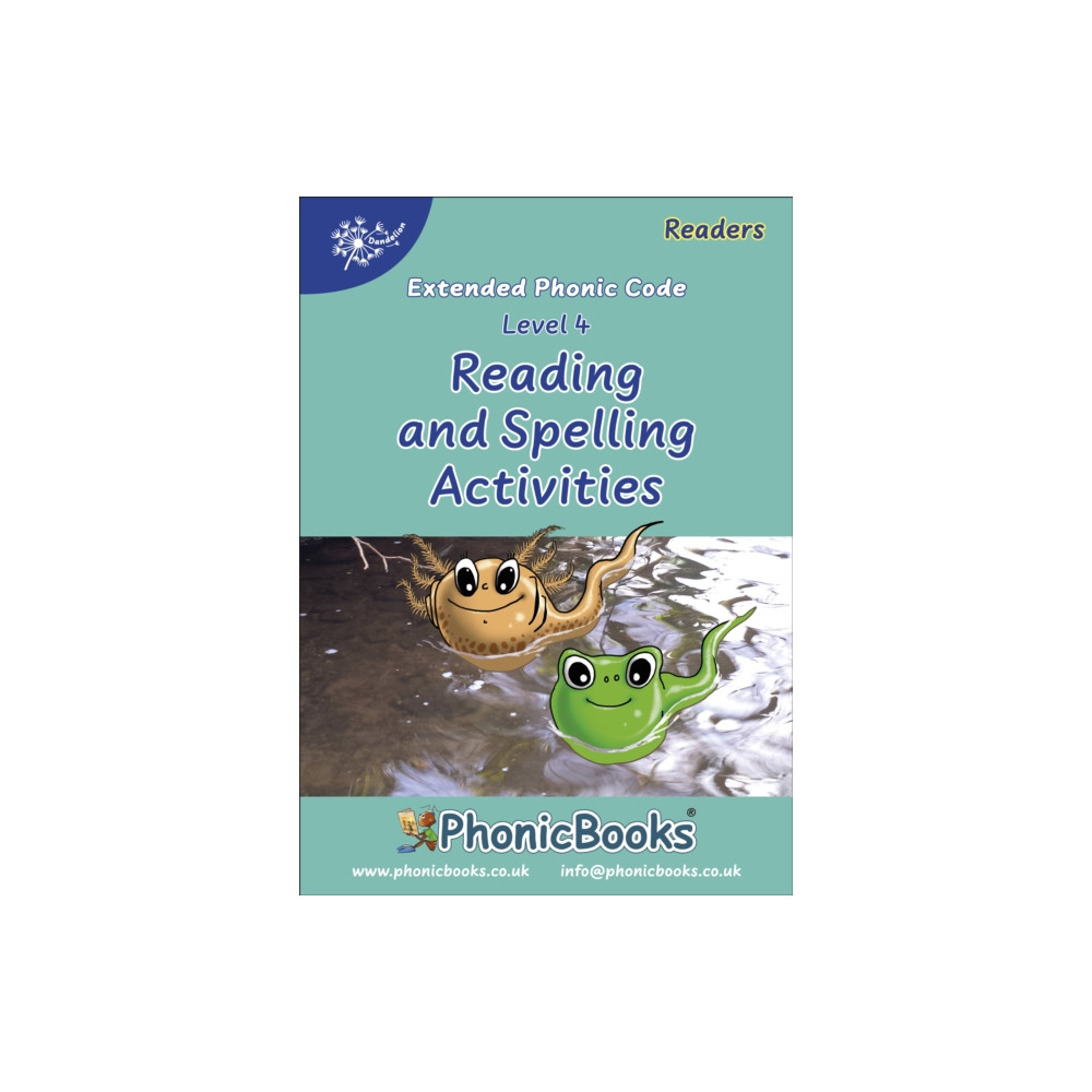 Produktbild för Phonic Books Dandelion Readers Reading and Spelling Activities Vowel Spellings Level 4 (bok, spiral, eng)