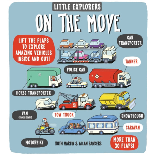 Templar Publishing Little Explorers: On the Move (bok, board book, eng)