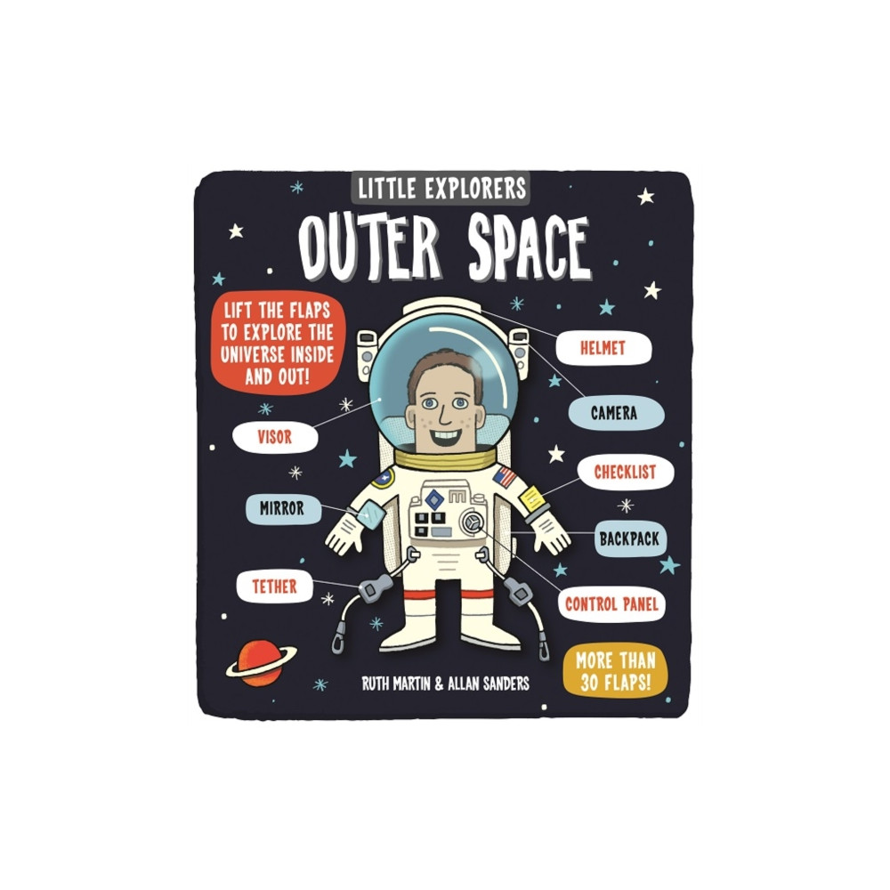 Produktbild för Little Explorers: Outer Space (bok, board book, eng)