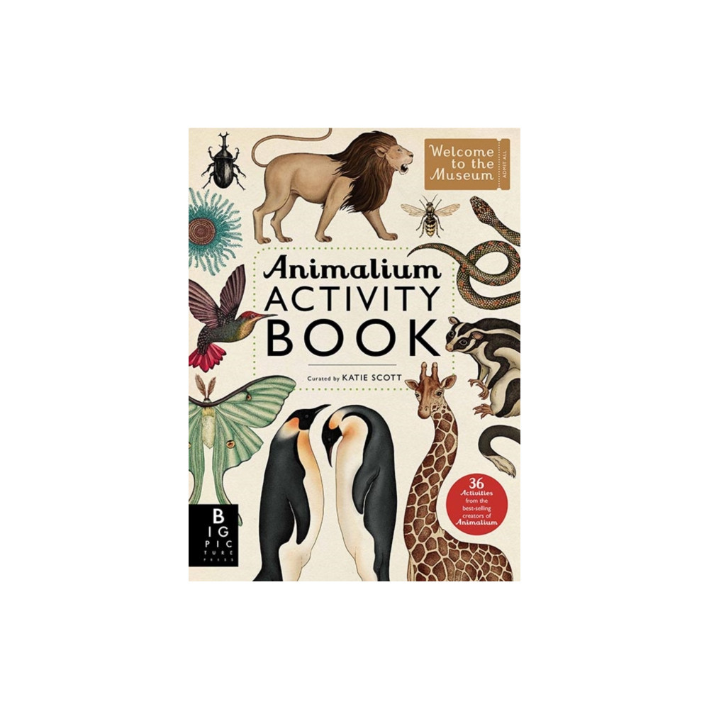 Produktbild för Animalium Activity Book (häftad, eng)