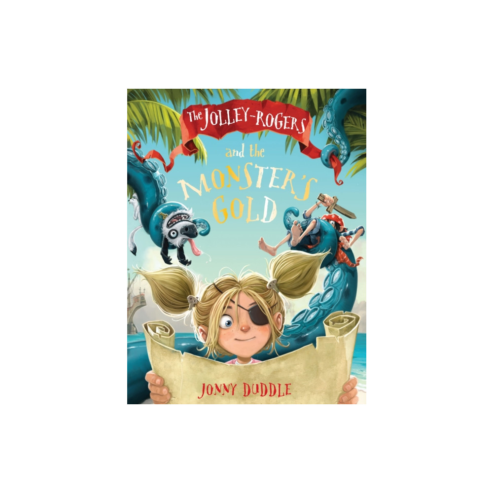 Produktbild för The Jolley-Rogers and the Monster's Gold (häftad, eng)