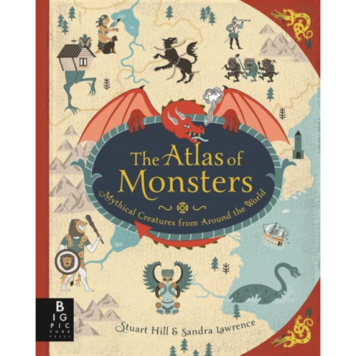 Templar Publishing The Atlas of Monsters (inbunden, eng)