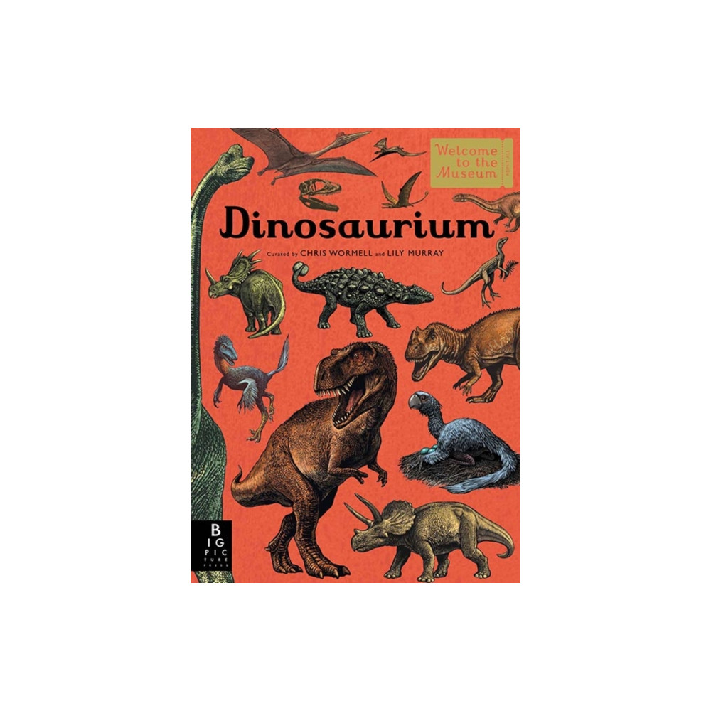 Produktbild för Dinosaurium (inbunden, eng)
