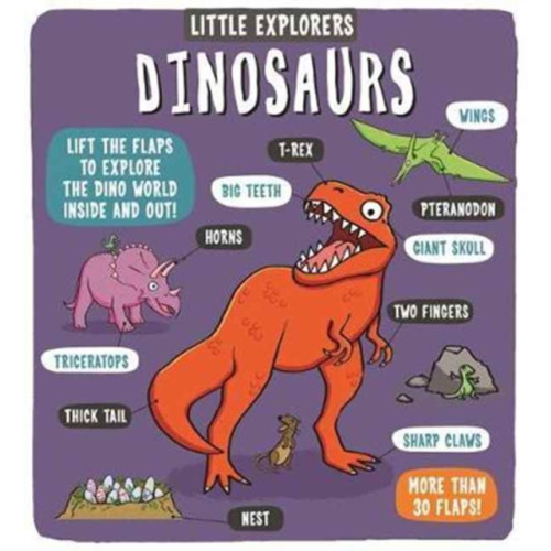 Templar Publishing Little Explorers: Dinosaurs (bok, board book, eng)