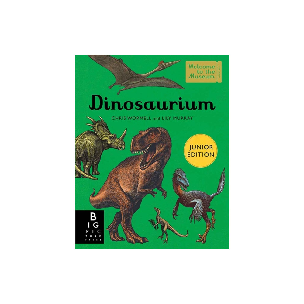 Produktbild för Dinosaurium (Junior Edition) (inbunden, eng)