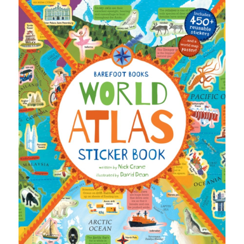 Barefoot Books Ltd World Atlas Sticker Book (häftad, eng)