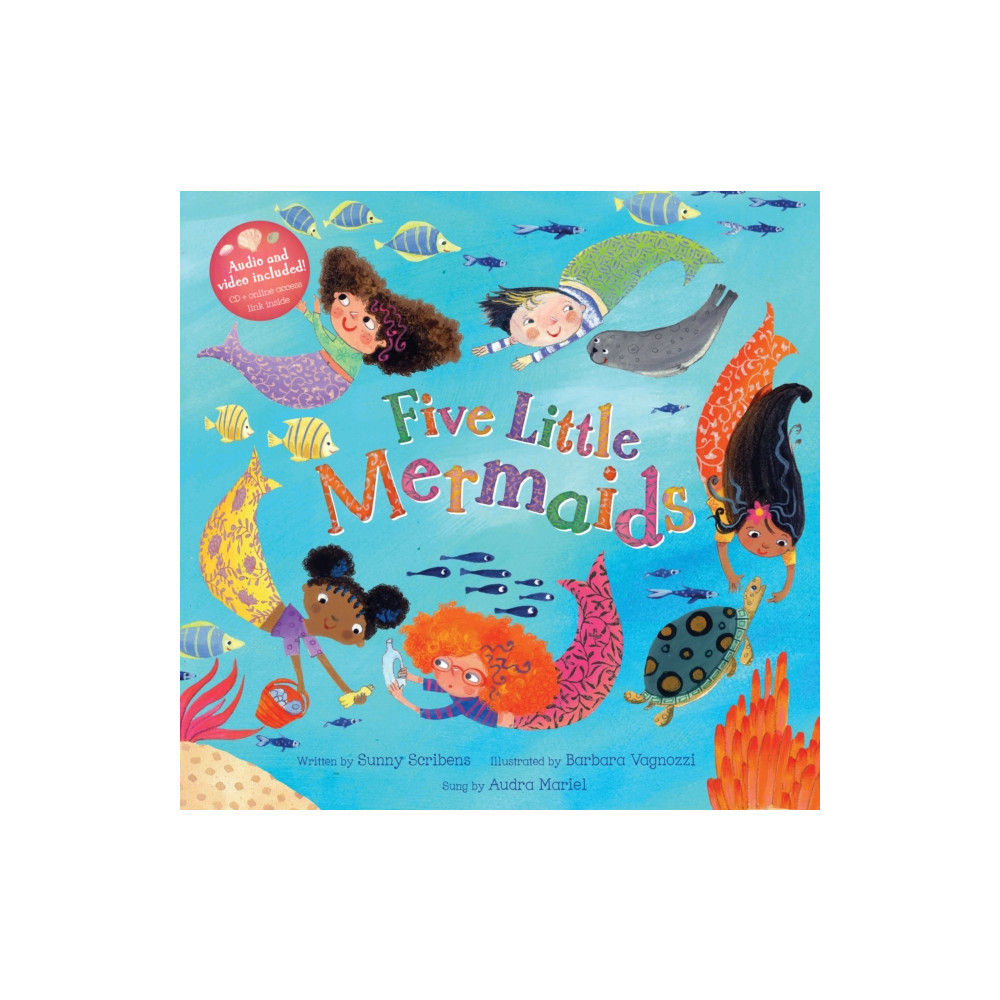 Produktbild för Five Little Mermaids (häftad, eng)