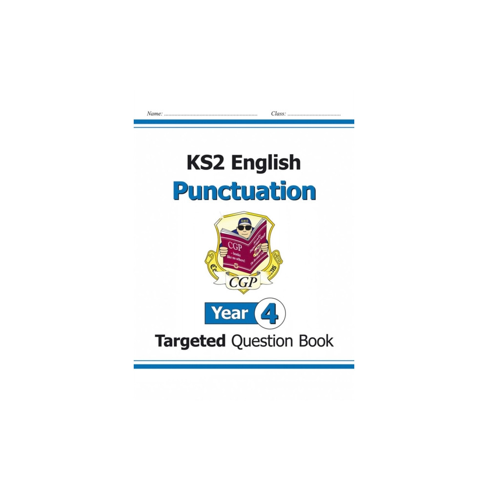 Produktbild för KS2 English Year 4 Punctuation Targeted Question Book (with Answers) (häftad, eng)