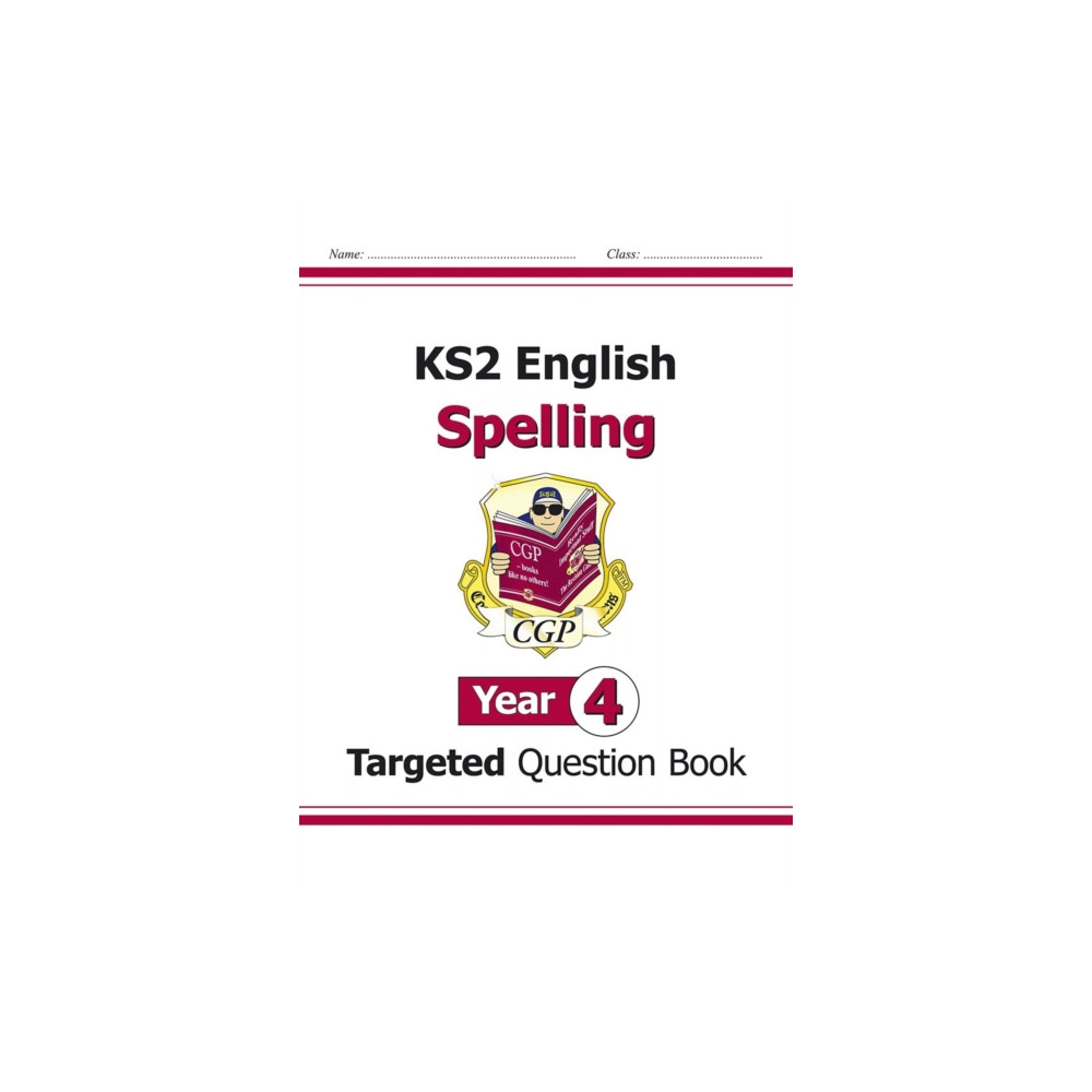 Produktbild för KS2 English Year 4 Spelling Targeted Question Book (with Answers) (häftad, eng)