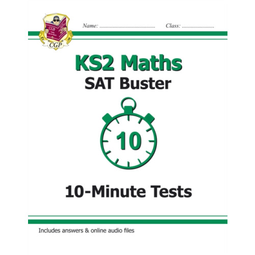 Coordination Group Publications Ltd (CGP) KS2 Maths SAT Buster 10-Minute Tests - Book 1 (for the 2025 tests) (häftad, eng)