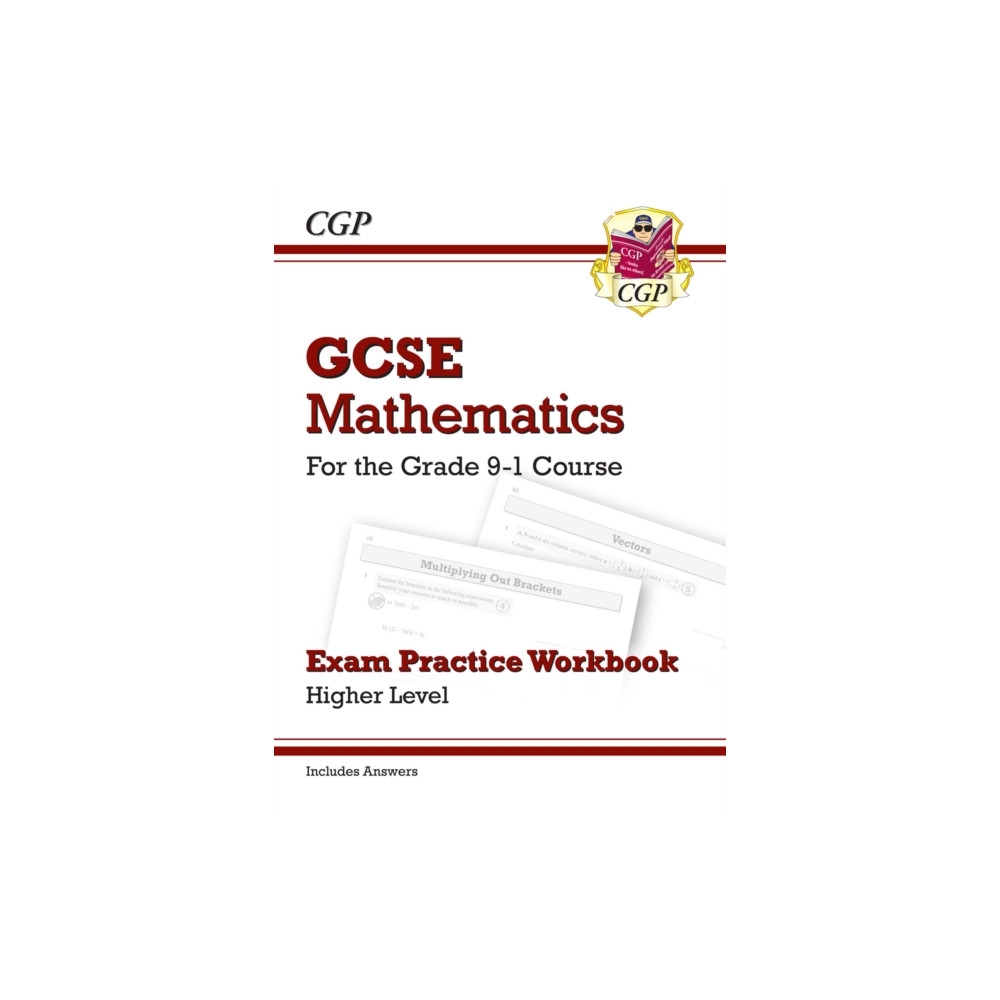 Produktbild för GCSE Maths Exam Practice Workbook: Higher - includes Video Solutions and Answers (häftad, eng)