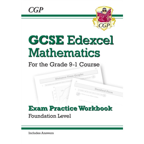 Coordination Group Publications Ltd (CGP) GCSE Maths Edexcel Exam Practice Workbook: Foundation - includes Video Solutions and Answers (häftad, eng)