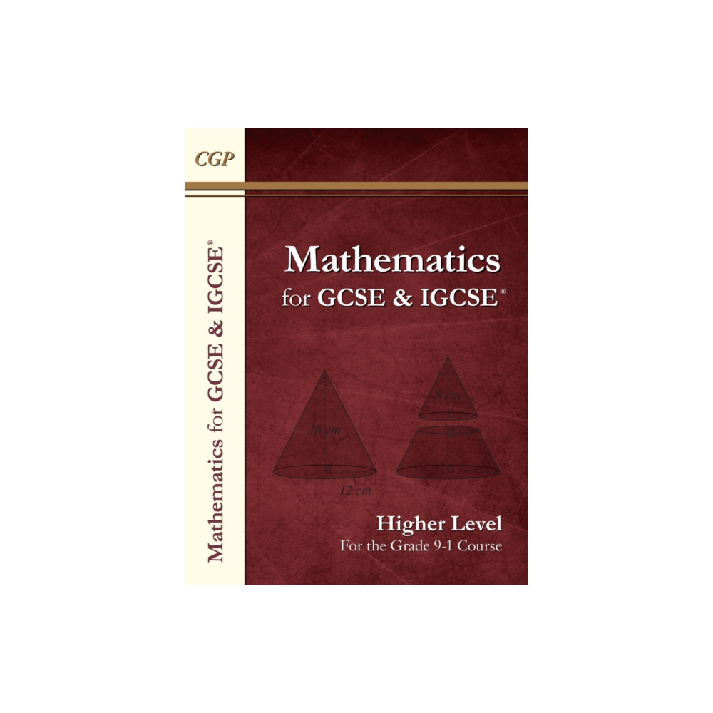 Produktbild för Maths for GCSE and IGCSE® Textbook: Higher - includes Answers (häftad, eng)