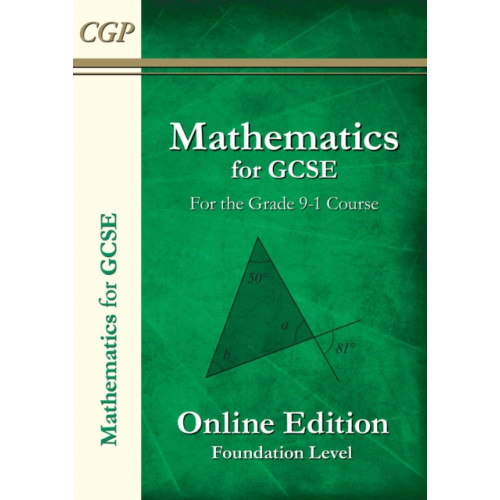 Coordination Group Publications Ltd (CGP) Maths for GCSE Textbook: Foundation - includes Answers (häftad, eng)