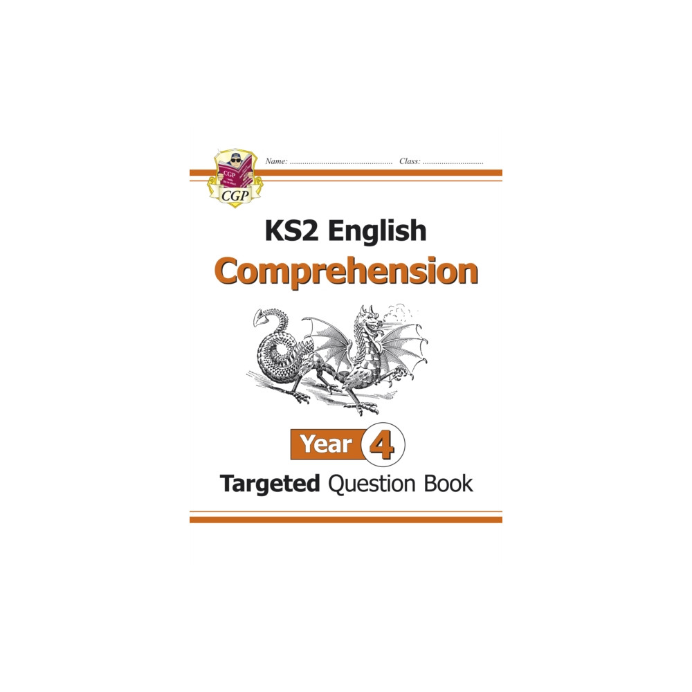 Produktbild för KS2 English Year 4 Reading Comprehension Targeted Question Book - Book 1 (with Answers) (häftad, eng)