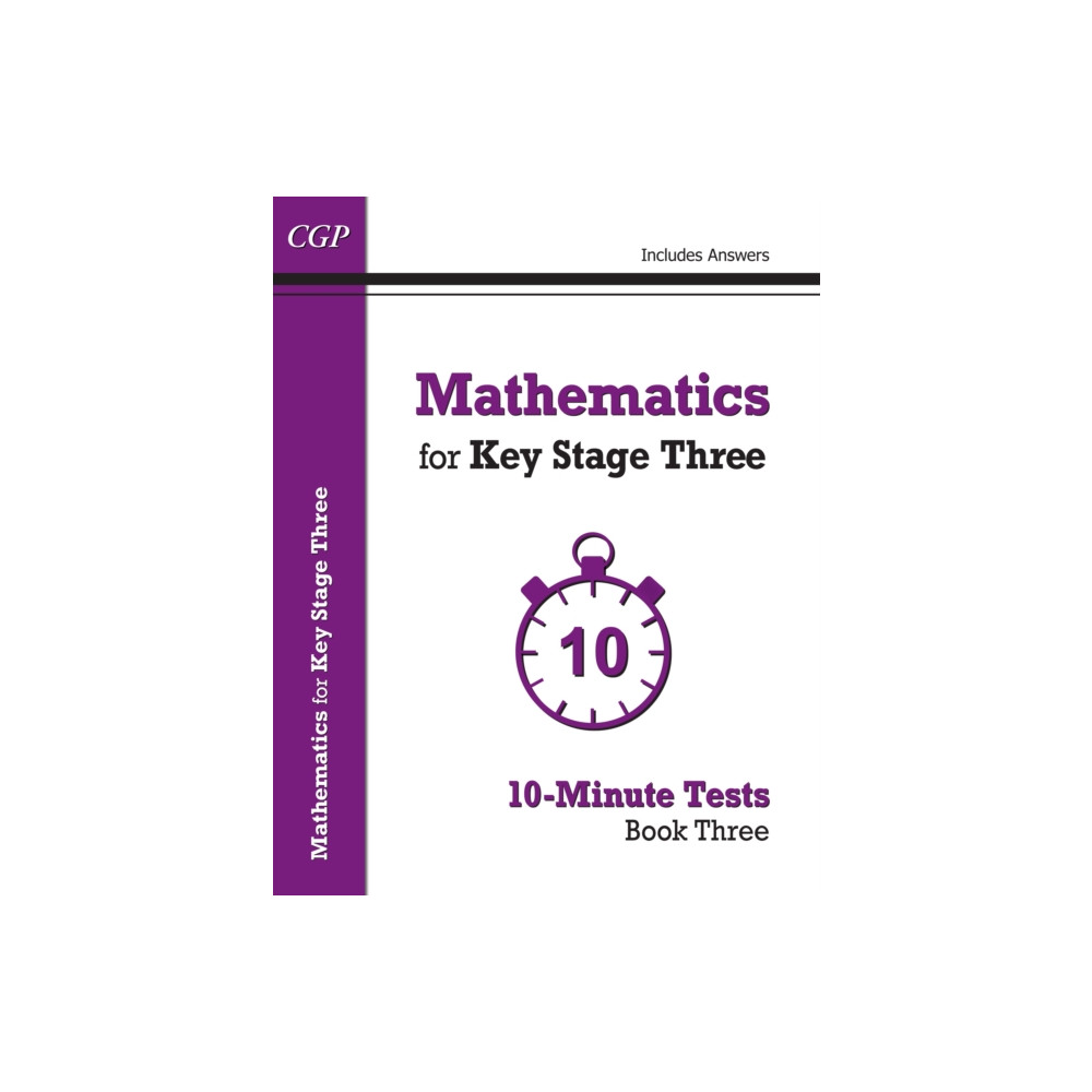 Produktbild för Mathematics for KS3: 10-Minute Tests - Book 3 (including Answers) (häftad, eng)