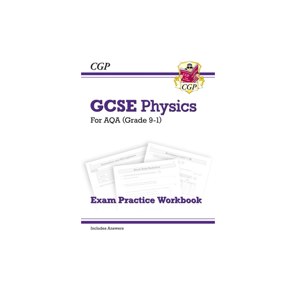 Produktbild för New GCSE Physics AQA Higher Exam Practice Workbook with CGP RevisionHub
